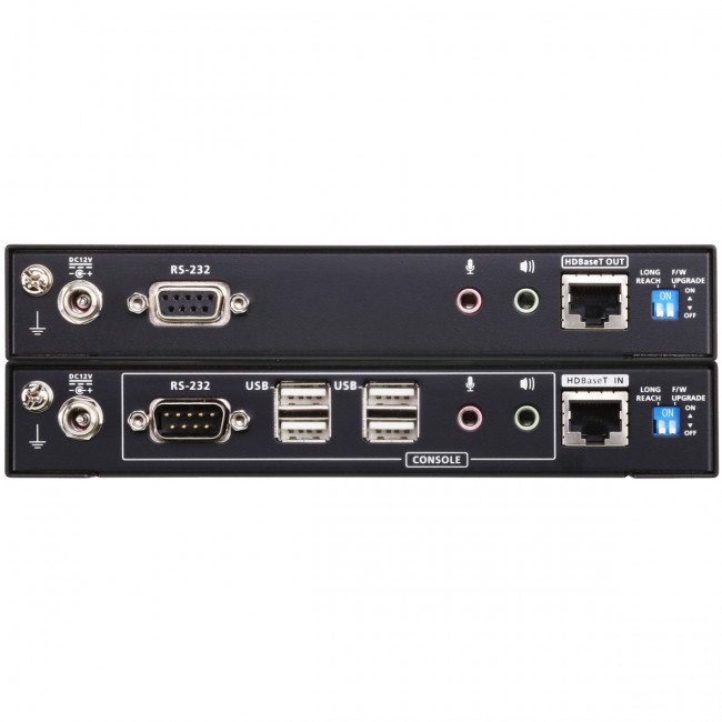 USB, Двойдной DisplayPort, КВМ-удлинитель с поддержкой HDBaseT™ 2.0 (4K@100 м)/ATEN ATEN CE924 — для бизнеса и офиса