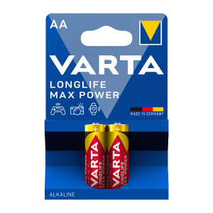 Батарейка Varta LONGLIFE MAX POWER (MAX TECH) LR6 AA BL2 Alkaline 1.5V (4706) (2/40/200) VARTA 4706101412