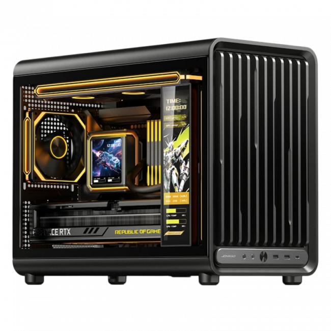 Корпус без блока питания JONSBO D33 Black — для бизнеса и офиса
