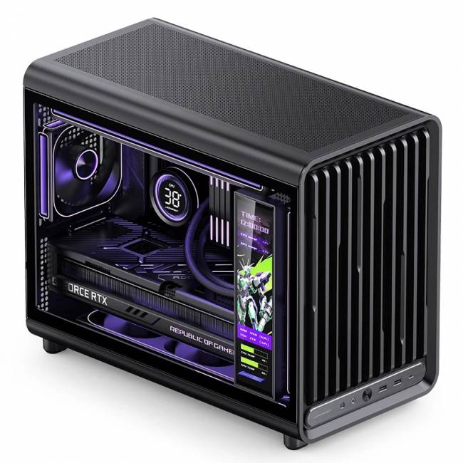 Корпус без блока питания JONSBO D33 Black — для бизнеса и офиса