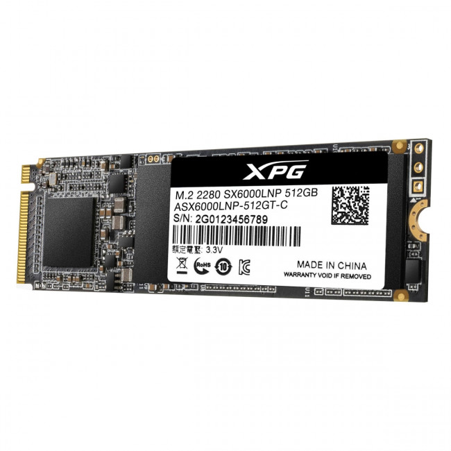 Твердотельный накопитель XPG SX6000 Lite ASX6000LNP-512GT-C — для бизнеса и офиса