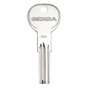 Заготовка вертикального ключа GERDA EDA WKM7