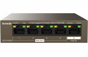 Коммутатор Tenda TEG1105PD Коммутатор Tenda TEG1105PD