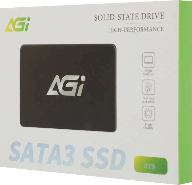 Накопитель SSD AGI TECHNOLOGY CO., LTD AGI4K0GIMAI238 — для бизнеса и офиса