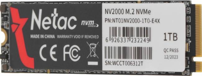 Накопитель SSD Netac NT01NV2000-1T0-E4X — для бизнеса и офиса