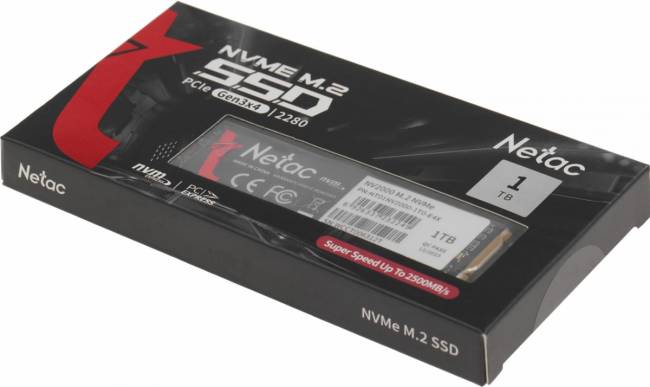 Накопитель SSD Netac NT01NV2000-1T0-E4X — для бизнеса и офиса