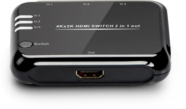 Greenconnect Переключатель HDMI 3 к 1 серия Greenline Greenconnect Переключатель Greenline HDMI 4Kx2K 3 к 1