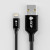 Greenconnect Кабель 3A 1.5m Apple USB 2.0, AM/Lightning 8pin MFI для Iphone 5/6/7/8/X - светодиодный, поддержка всех IOS, черный, AL корпус черный Greenconnect USB 2.0 Type-AM - Lightning (m) 1.5м — для бизнеса и офиса