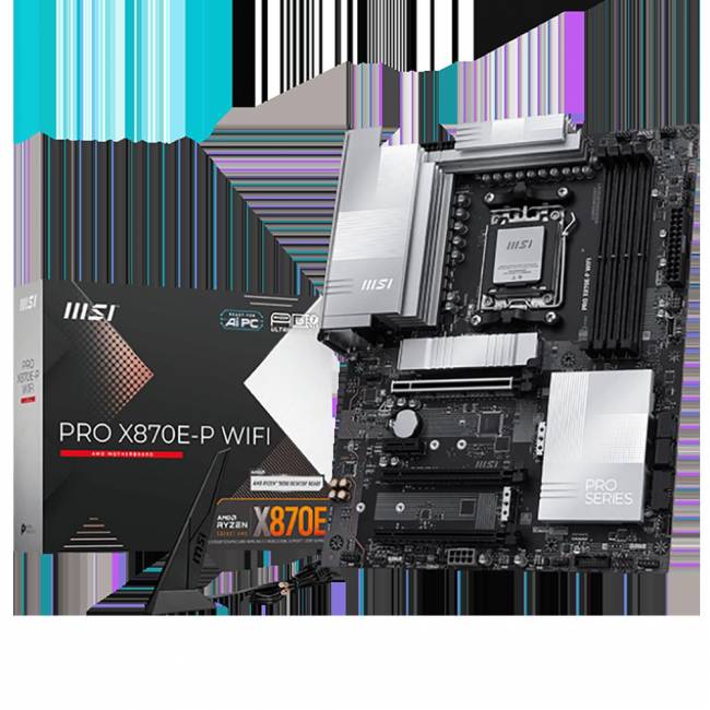 Материнская плата MSI PRO X870E-P WIFI — для бизнеса и офиса