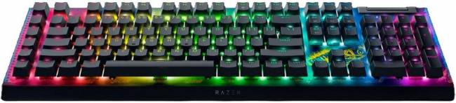 Игровая клавиатура Razer BlackWidow V4 X (Yellow Switch) - Fortnite Ed. - US Layout Razer RZ03-04703600-R3M1 — для бизнеса и офиса Игровая клавиатура Razer BlackWidow V4 X (Yellow Switch) - Fortnite Ed. - US Layout Razer RZ03-04703600-R3M1 — для бизнеса и офиса