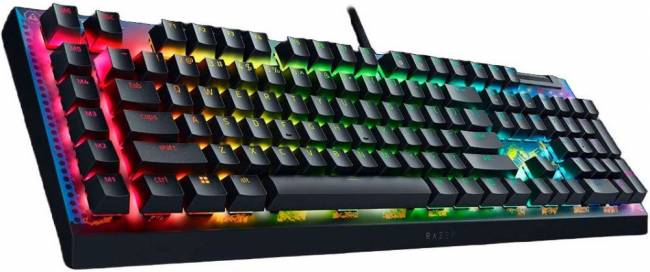 Игровая клавиатура Razer BlackWidow V4 X (Yellow Switch) - Fortnite Ed. - US Layout Razer RZ03-04703600-R3M1 — для бизнеса и офиса Игровая клавиатура Razer BlackWidow V4 X (Yellow Switch) - Fortnite Ed. - US Layout Razer RZ03-04703600-R3M1 — для бизнеса и офиса
