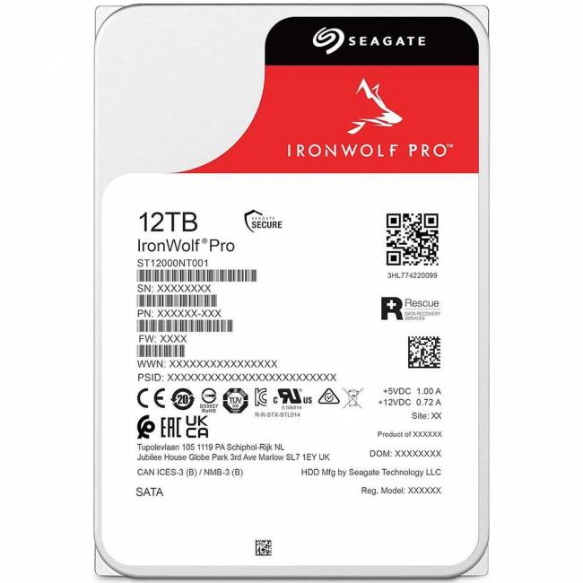 Жесткий диск Seagate ST12000NT001 — для бизнеса и офиса