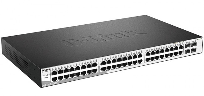 Сетевой коммутатор D-Link DGS-1210-52/ME/A1A — для бизнеса и офиса