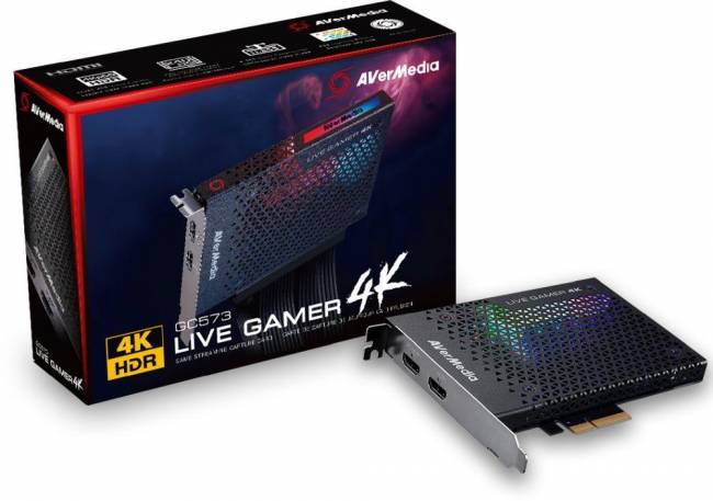 Карта видеозахвата AverMedia LIVE GAMER 4K — для бизнеса и офиса
