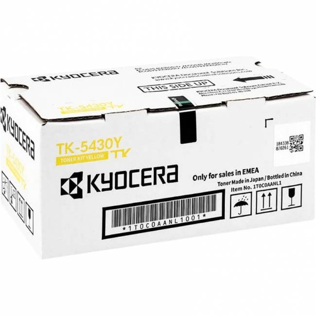 тонер-картридж Kyocera TK-5430Y Kyocera TK-5430Y (1T0C0AANL1) — для бизнеса и офиса тонер-картридж Kyocera TK-5430Y Kyocera TK-5430Y (1T0C0AANL1) — для бизнеса и офиса