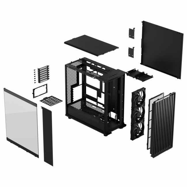 Корпус ПК без блока питания Fractal Design North XL Momentum Edition Black — для бизнеса и офиса Корпус ПК без блока питания Fractal Design North XL Momentum Edition Black — для бизнеса и офиса