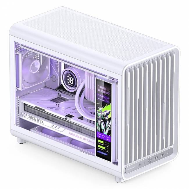 Корпус без блока питания JONSBO D33 White — для бизнеса и офиса