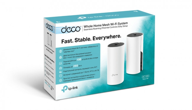Точка доступа TP-Link Deco M4 (2-Pack) Точка доступа TP-Link Deco M4 (2-Pack)