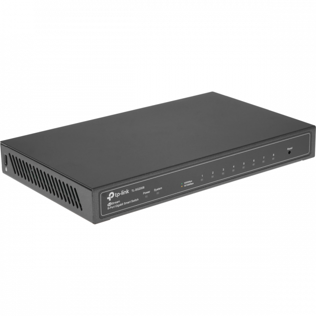 Коммутатор TP-Link SG2008 — для бизнеса и офиса Коммутатор TP-Link SG2008 — для бизнеса и офиса