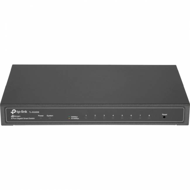 Коммутатор TP-Link SG2008 — для бизнеса и офиса Коммутатор TP-Link SG2008 — для бизнеса и офиса