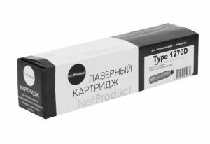 Тонер-картридж NetProduct (N-Type 1270D) для Ricoh Aficio 1515/F/PS/MF, туба, 7K (Повр. упак.)