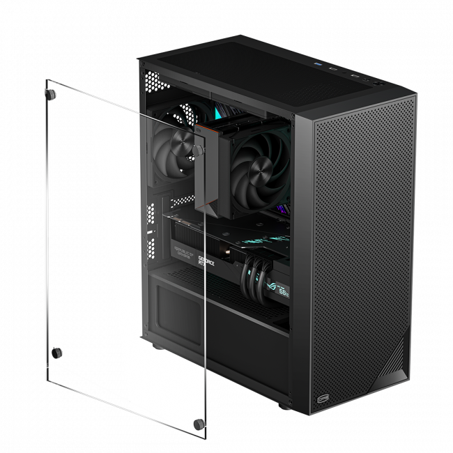 Корпус без блока питания PcCooler C3B310 BK — для бизнеса и офиса