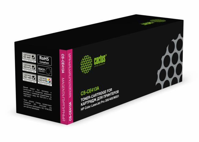 - Cactus CS-CF413A — для бизнеса и офиса