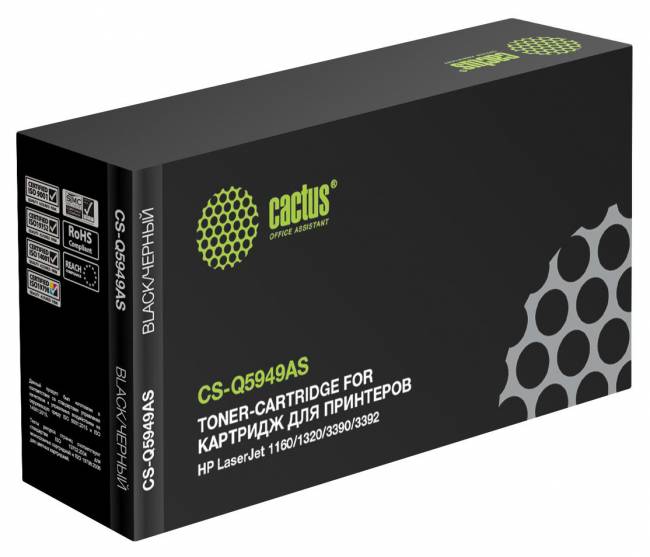 - Cactus CS-Q5949AS — для бизнеса и офиса
