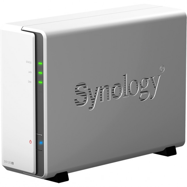 Сетевое хранилище без дисков Synology DS120j — для бизнеса и офиса