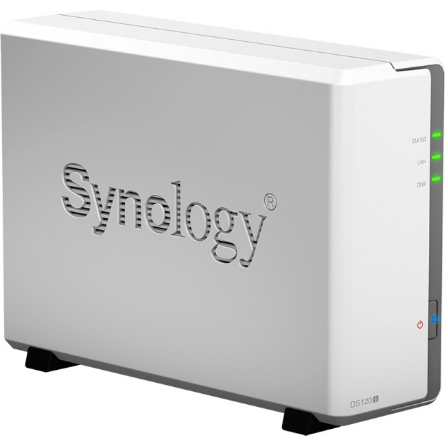 Сетевое хранилище без дисков Synology DS120j — для бизнеса и офиса