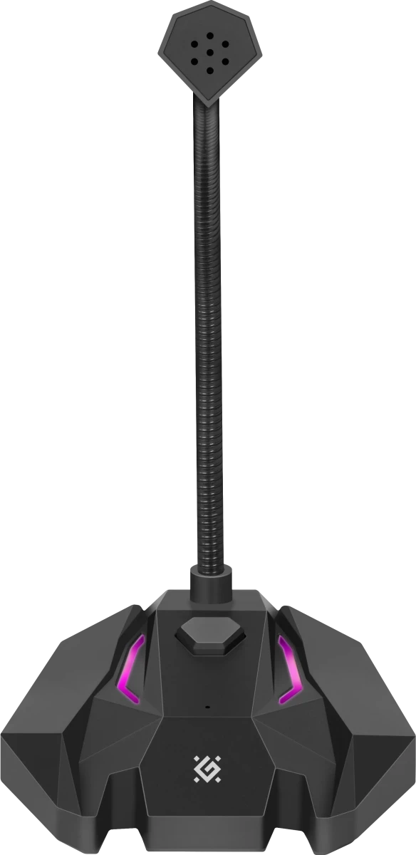 Defender Игровой стрим микрофон Tone GMC 100 USB, LED, провод 1.5 м Defender 64610 — для бизнеса и офиса