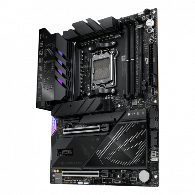 Материнская плата ASUS ROG CROSSHAIR X870E APEX — для бизнеса и офиса Материнская плата ASUS ROG CROSSHAIR X870E APEX — для бизнеса и офиса