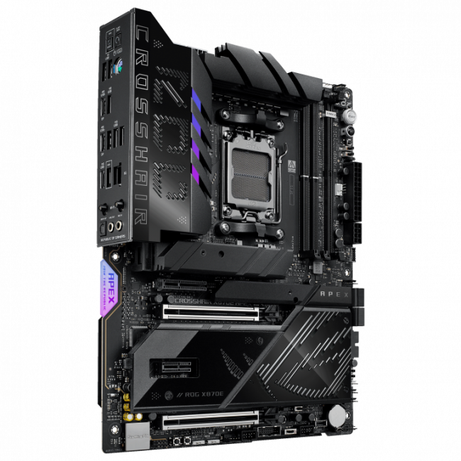 Материнская плата ASUS ROG CROSSHAIR X870E APEX — для бизнеса и офиса Материнская плата ASUS ROG CROSSHAIR X870E APEX — для бизнеса и офиса