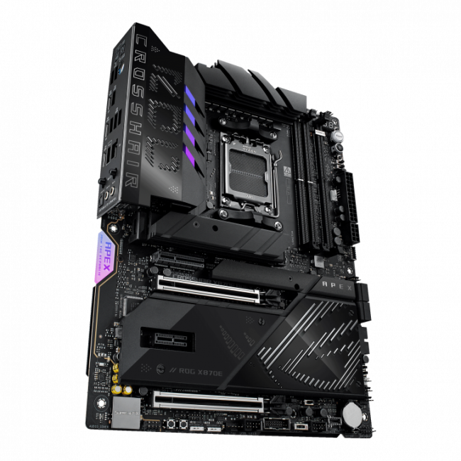 Материнская плата ASUS ROG CROSSHAIR X870E APEX — для бизнеса и офиса Материнская плата ASUS ROG CROSSHAIR X870E APEX — для бизнеса и офиса