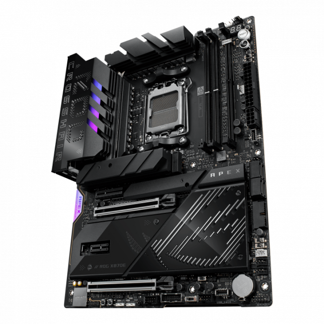 Материнская плата ASUS ROG CROSSHAIR X870E APEX — для бизнеса и офиса Материнская плата ASUS ROG CROSSHAIR X870E APEX — для бизнеса и офиса