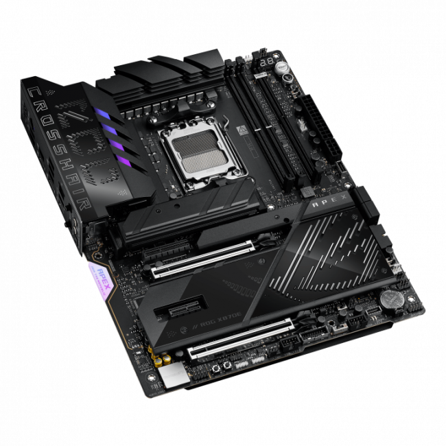 Материнская плата ASUS ROG CROSSHAIR X870E APEX — для бизнеса и офиса Материнская плата ASUS ROG CROSSHAIR X870E APEX — для бизнеса и офиса