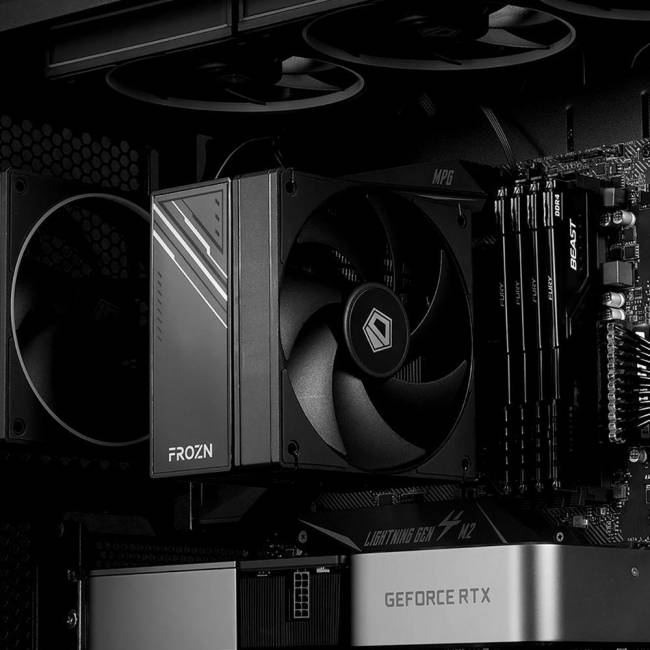 Кулер для процессора ID-COOLING FROZN_A410_BLACK — для бизнеса и офиса