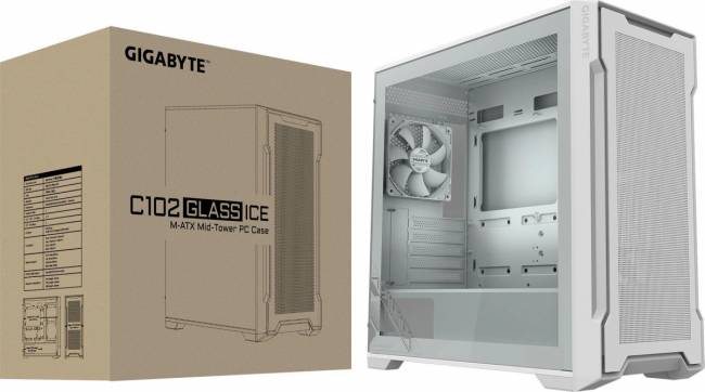 Корпус Gigabyte 28300-C102W-2CRR — для бизнеса и офиса