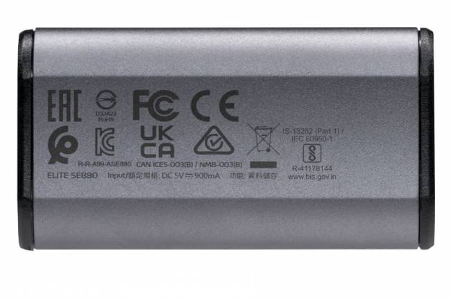 Твердотельный накопитель ADATA SSD SE880 2 ТБ (AELI-SE880-2TCGY) — для бизнеса и офиса