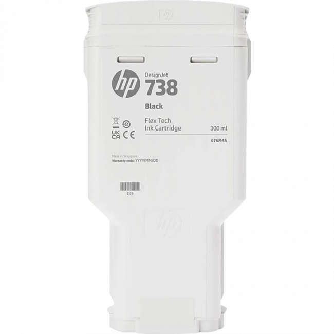 Картридж Картридж HP 738 498N8A 300-ml Black DesignJet Ink Cartridge — для бизнеса и офиса Картридж Картридж HP 738 498N8A 300-ml Black DesignJet Ink Cartridge — для бизнеса и офиса