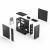 Корпус ПК без блока питания Fractal Design Epoch Solid Black — для бизнеса и офиса Корпус ПК без блока питания Fractal Design Epoch Solid Black — для бизнеса и офиса