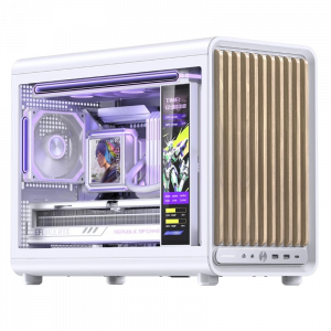 Корпус без блока питания JONSBO D33 WOOD White