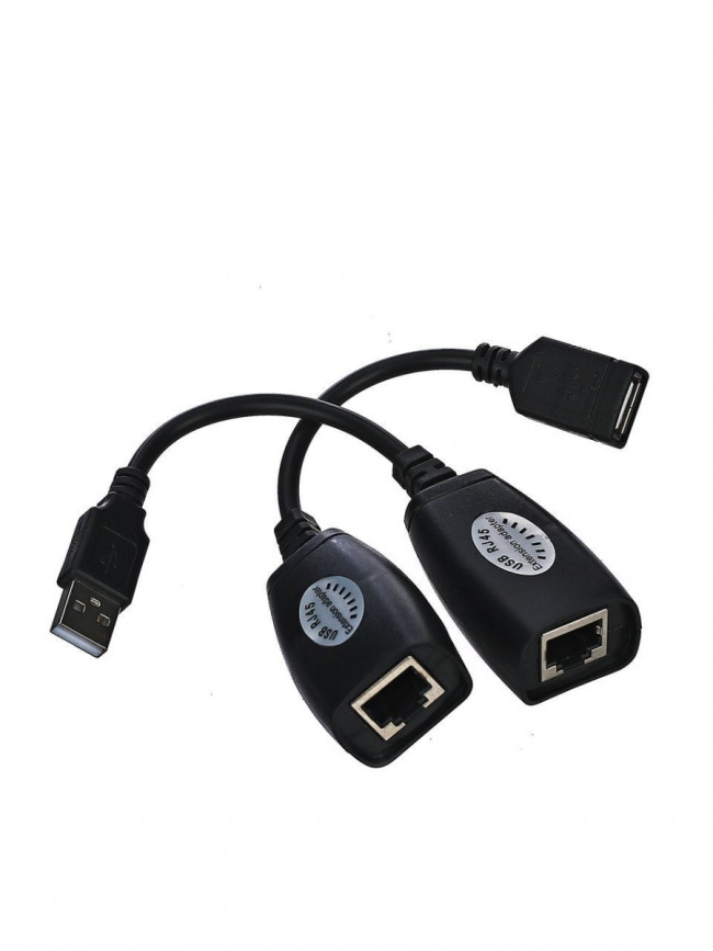 Адаптер-удлинитель USB-AMAF/RJ45, по витой паре до 45m , VCOM <CU824> VCOM CU824 Адаптер-удлинитель USB-AMAF/RJ45, по витой паре до 45m , VCOM <CU824> VCOM CU824