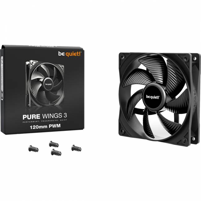 Кулер для корпуса Be Quiet PURE WINGS 3 BL105 — для бизнеса и офиса