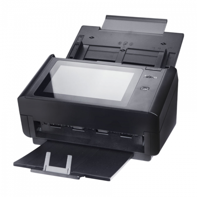 AN360W Сетевой документ-сканер, цветной, двусторонний, 60 стр./мин, ADF 100, A4, сенсорный экран 8", USB 3.2, Ethernet, Wi-Fi, нагрузка 6 000 стр/день Avision 000-0916-07G — для бизнеса и офиса