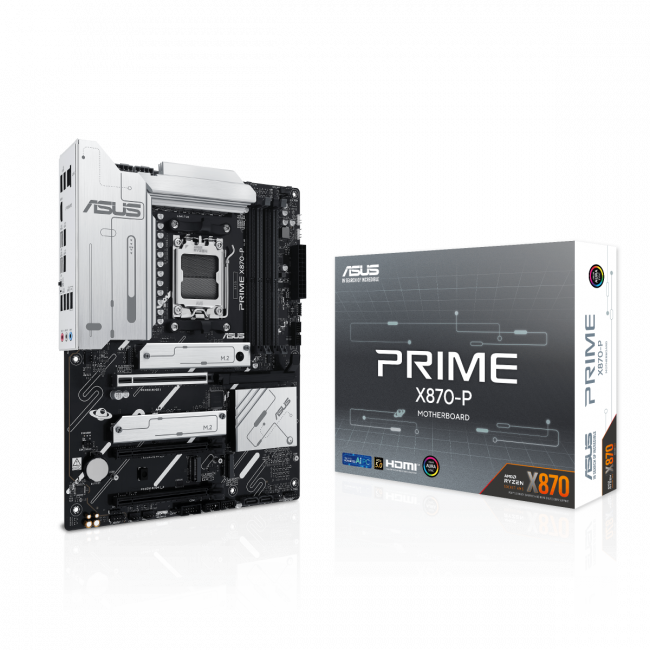 Материнская плата ASUS PRIME X870-P (90MB1IT0-M0EAY0) — для бизнеса и офиса Материнская плата ASUS PRIME X870-P (90MB1IT0-M0EAY0) — для бизнеса и офиса