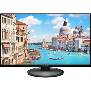 27" D-LED Монитор, Разрешение 4K 3840х2160; цветность 1.07млрд; яркость 300кд/м2; контрастность 1000:1; время отклика 5.5мс; входы: 1 HDMI 1 VGA 1 DP 1 аудио 2 динамика; AC100В-240В; 70Вт; 0 C...+40C; VESA; пластик; настольный кронштейн; Hikvision DS-D502