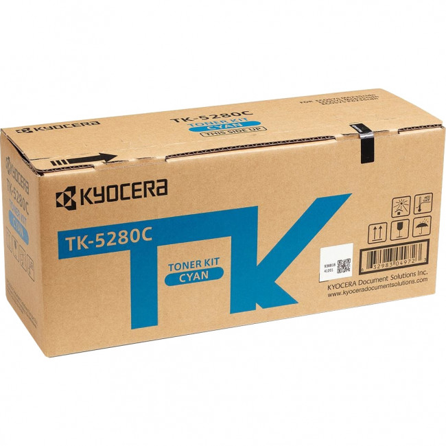 тонер-картридж Kyocera TK-5280C Kyocera 1T02TWCNL0 — для бизнеса и офиса тонер-картридж Kyocera TK-5280C Kyocera 1T02TWCNL0 — для бизнеса и офиса