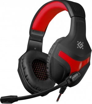 Defender Игровая гарнитура Scrapper 500 красный + черный, кабель 2 м Defender 64500