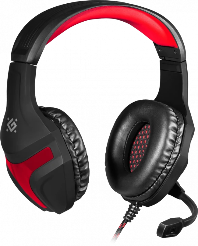 Defender Игровая гарнитура Scrapper 500 красный + черный, кабель 2 м Defender 64500